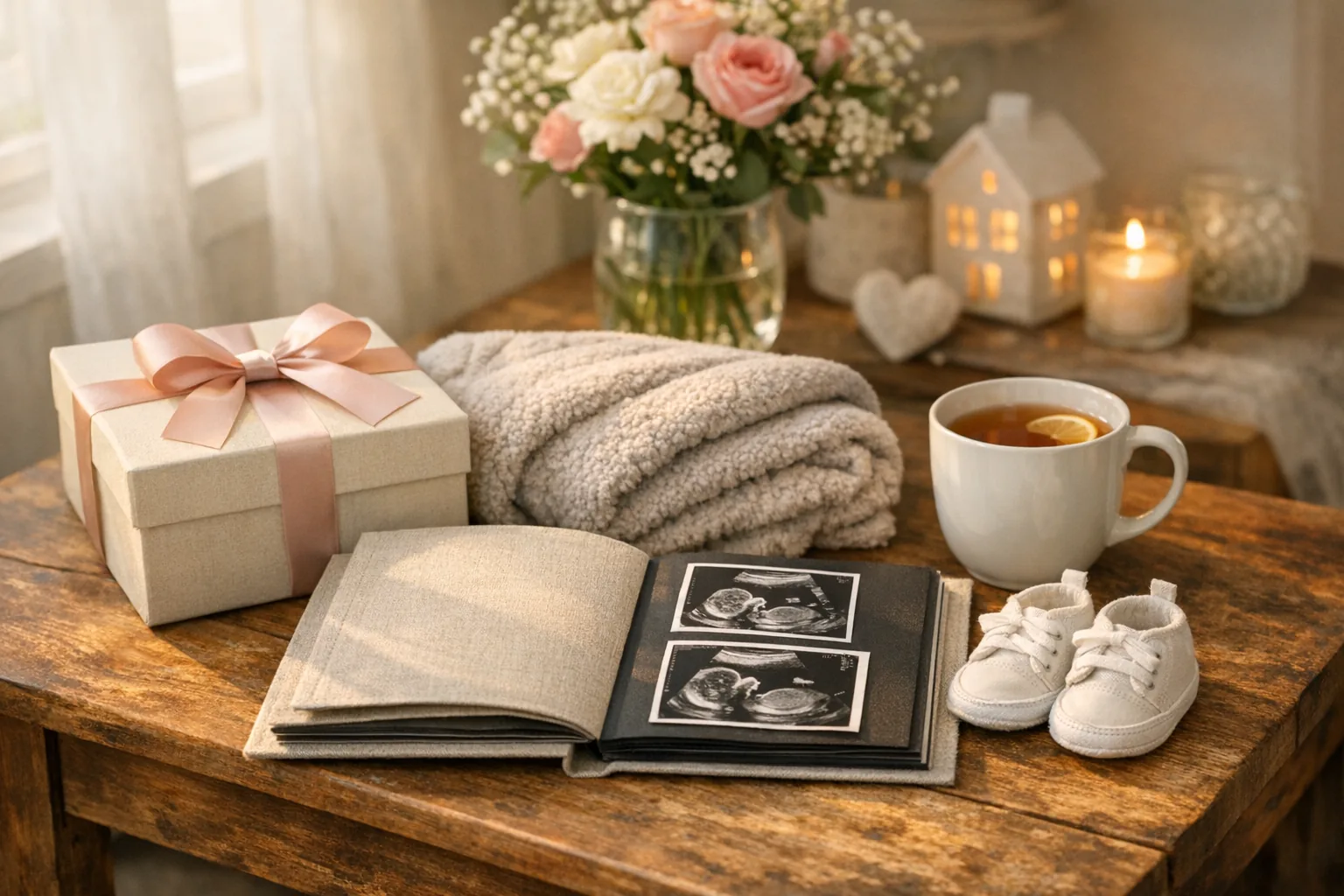 "Co kupić na prezent dla przyszłej babci?"